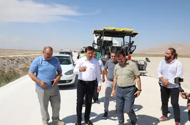 10 Kilometrelik Karakaya-Divanlar Bağlantı Yolu Tamamlandı