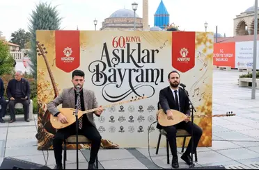 60. Konya Âşıklar Bayramı Mevlana Meydanı’nda Başladı
