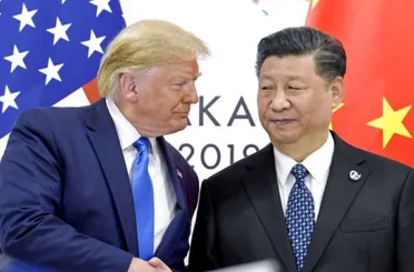 ABD Başkanı Donald Trump ile Çin Devlet Başkanı Şi Cinping Görüştü!