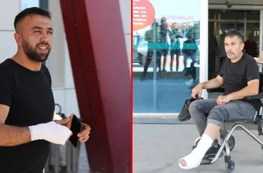Acemi kasaplar hastanelik oldu!