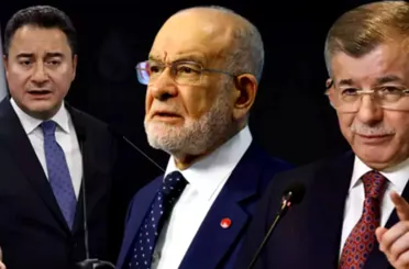 Ahmet Davutoğlu, Ali Babacan veTemel Karamollaoğlu yeni parti kuruyor