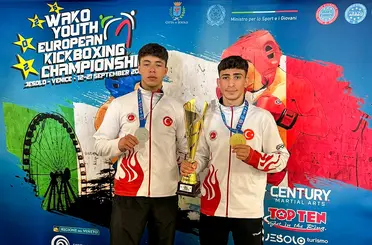 Avrupa Kick Boks Şampiyonası’nda Meram Rüzgârı