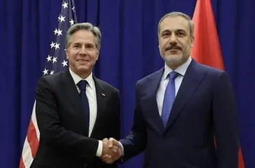Bakan Fidan, ABD'li Bakan Blinken ile Görüştü