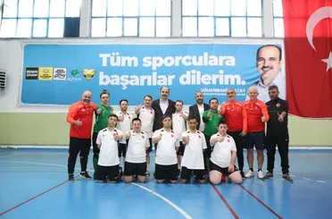 Başkan Altay, Avrupa Şampiyonasına Hazırlanan Özel Sporcuları Ziyaret Etti!