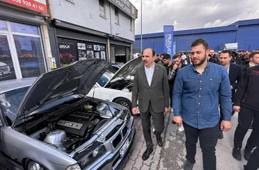 Başkan Altay Sanayide Gençlerle Buluştu: “Üreten İnsan Her Zaman Kıymetli”