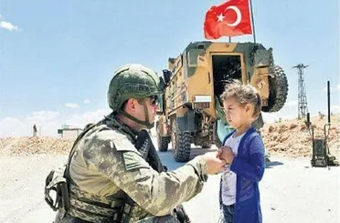 Bölge insanına Mehmetçik ‘umut’ oldu