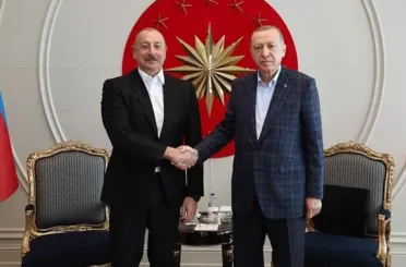 Cumhurbaşkanı Erdoğan İlham Aliyev ile görüştü!