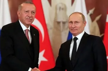 Cumhurbaşkanı Erdoğan Putin ile görüşme yaptı!