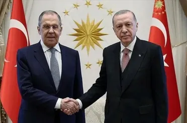 Cumhurbaşkanı Erdoğan, Rusya Dışişleri Bakanı Lavrov'u Kabul Etti!