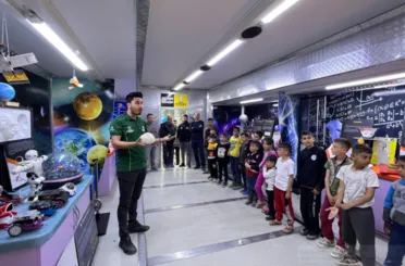 Depremzede Çocuklar Konya Büyükşehir`in Bilim Tırı`nda Moral Buluyor