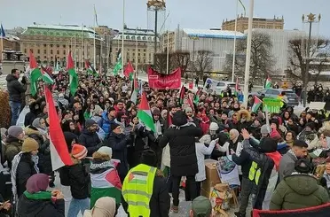 Dünya Gazze için ayakta! Başkentlerde 'Özgür Filistin' sloganları atılıyor