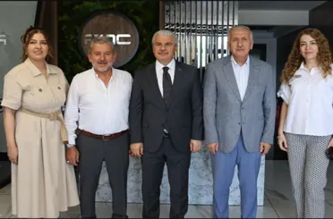 FMC, Konya Valisi Akın ve KSO Başkanı Büyükeğen’i Fabrikasında Ağırladı!