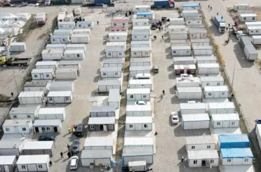Gaziantep’te Çadır Kentler ve Konteyner Kentler kuruluyor