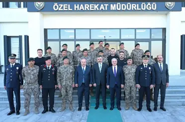 İçişleri Bakanı Mustafa Çiftçi Konya Özel Harekât Müdürlüğü’nde İncelemelerde Bulundu