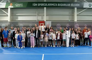 Karatay’da 29 Ekim Tenis Turnuvası Sona Erdi: 108 Sporcu Yarıştı