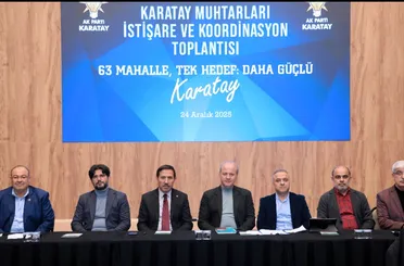 Karatay’da Muhtarlarla Güç Birliği