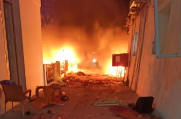 Katil İsrail Gazze'de hastane vurdu! Bombalı saldırıda 500 kişi hayatını kaybetti