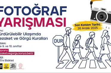 Konya Büyükşehir’den Öğrencilere “Ulaşımda Nezaket” Temalı Yarışma