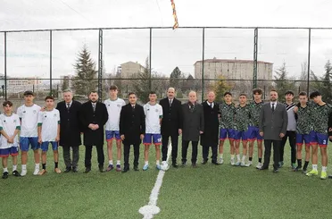 Konya Büyükşehir’in Ereğli’ye Kazandırdığı 8 Halı Sahanın Açılışı Yapıldı