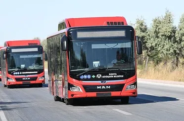 Konya Büyükşehir’in toplu ulaşım filosu yeni araçlarla güçleniyor
