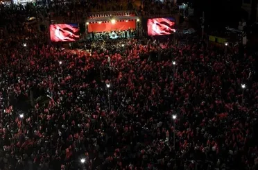 Konya Mevlana Meydanındaki 15 Temmuz etkinlikleri başladı