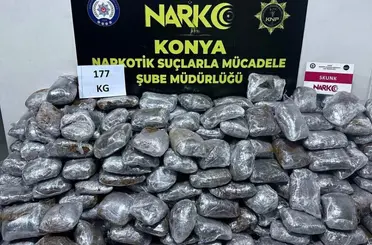 Konya Polisi Zehir Tacirlerine Büyük Bir Darbe Vurdu