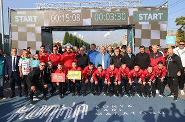 Konya Yarı Maratonu'nda DOSD'luk kazanacak