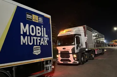 Konya’dan Sındırgı’ya Destek Eli: Mobil Mutfaklar Yola Çıktı