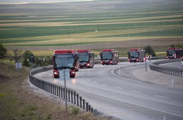 Konya’nın yeni otobüsleri yolda! İlk görüntü paylaşıldı