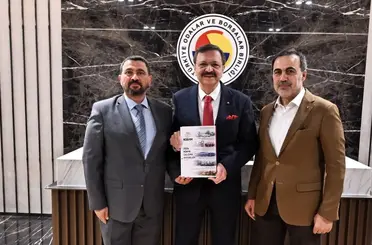 KTO Başkanı Selçuk Öztürk, 2026 Konya Çalışma Raporları’nı TOBB Başkanı Hisarcıklıoğlu’na Sundu