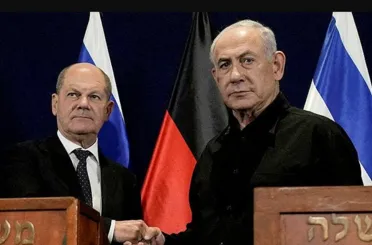 Küfür tek millettir! Almanya Başbakanı Olaf Scholz'ten israil'e açık destek: İsrail'in kendilerini savunma hakları var