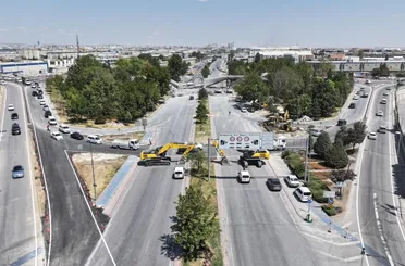 Marangozlar Köprülü Kavşağı’nda Yenileme Çalışmaları Başladı
