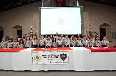 Meramlı Genç İzcilerden Yemin Töreni! 