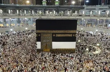 Salgın sonrası ilk yurt dışı hacı kafilesi Suudi Arabistan'da