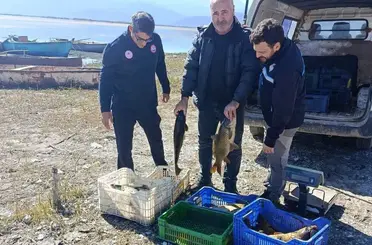 Suğla Gölü’nde Balıkçılık Denetimleri Sürüyor