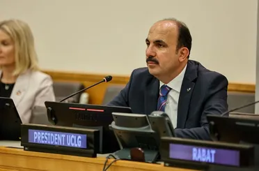 UCLG Başkanı Altay Dünya Belediyelerine: “Her Ortamda Filistinlilerin Sesi Olacağız "