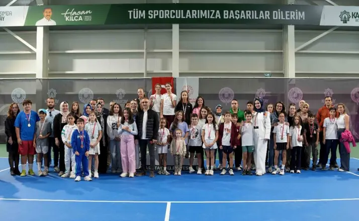 Karatay’da 29 Ekim Tenis Turnuvası Sona Erdi: 108 Sporcu Yarıştı