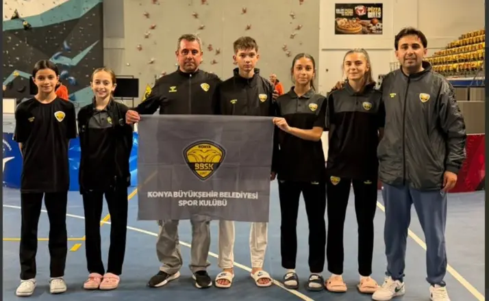 Konya Büyükşehir Belediyesporlu 5 Tekvandocu Avrupa Şampiyonası’nda
