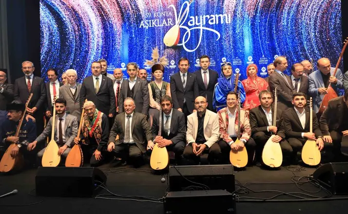 Konya Karatay’da 60. Aşıklar Bayramı Heyecanı: 5 Ülkeden 60 Aşık Buluşacak!