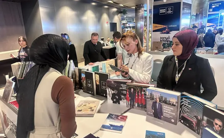Konya Kitap Günleri’nde İletişim Başkanlığı Standına Yoğun İlgi!