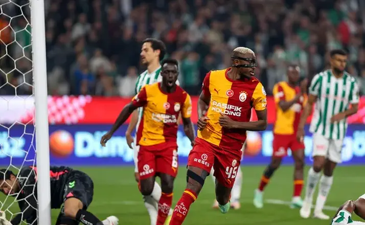 Konyaspor’a Konya’da Ağır Darbe: Galatasaray’dan 4 Gollü Zafer!