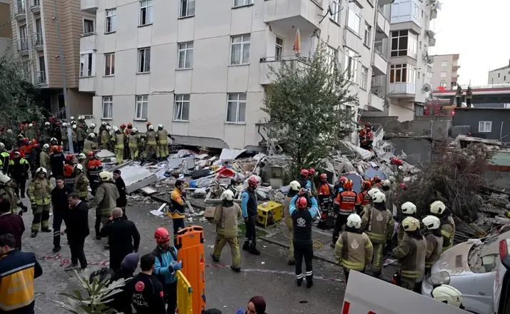 Maltepe’de 7 Katlı Bina Çöktü: Enkaz Altında 7 Kişi İçin Zamanla Yarış!