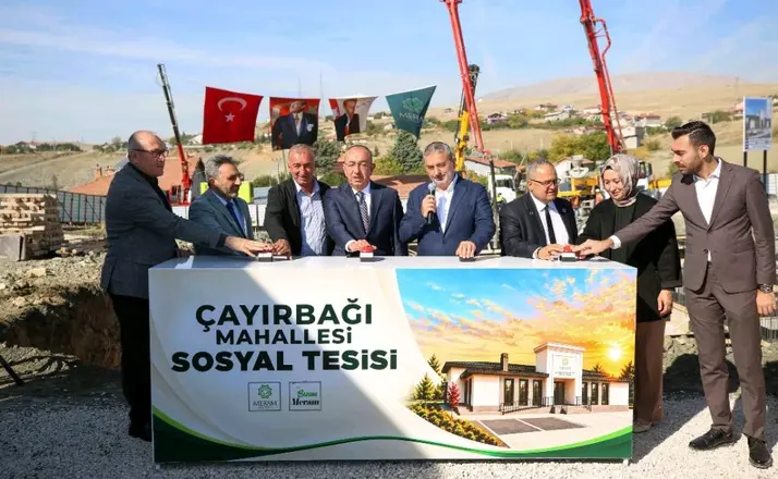 Meram Çayırbağı’na Modern Sosyal Tesis Geliyor