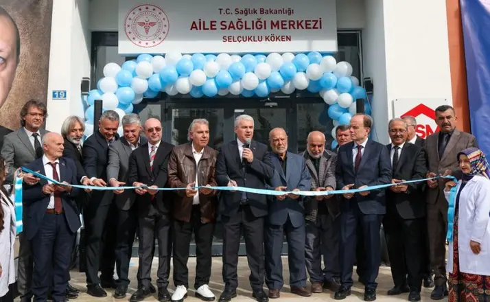 Selçuklu’da Sağlık Yatırımları Sürüyor: Köken Aile Sağlığı Merkezi Açıldı