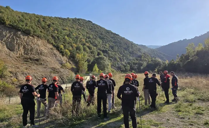YAREN Arama Kurtarma Ekibi AFAD Akreditasyonu İçin Sahada