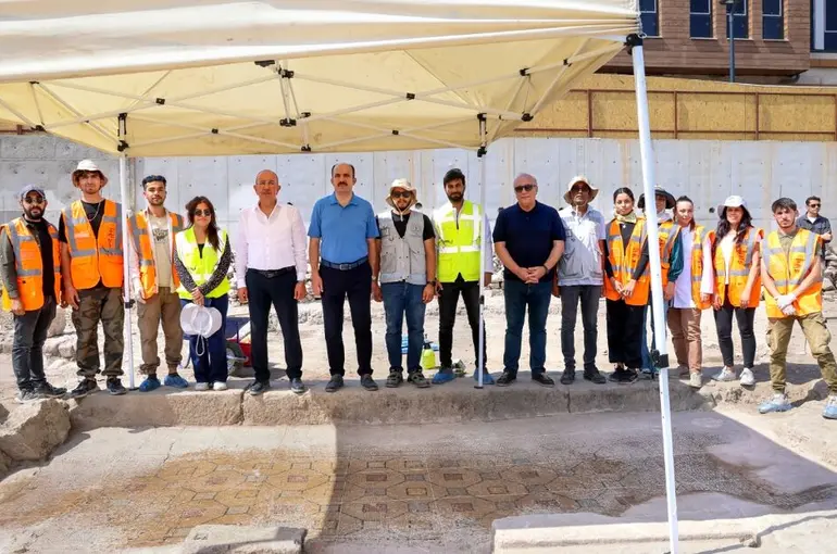 Başkan Altay ve Başkan Kavuş Şükran Mahallesi Arkeolojik Park Alanında İncelemelerde Bulundu