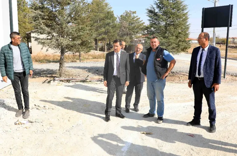 Başkan Kılca, Kızören ve Köseali’de Yatırımları İnceledi