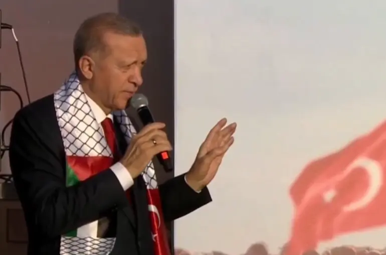 Cumhurbaşkanı Erdoğan'dan önemli açıklamalar!Milyonlar Büyük Filistin Mitingi'nde!