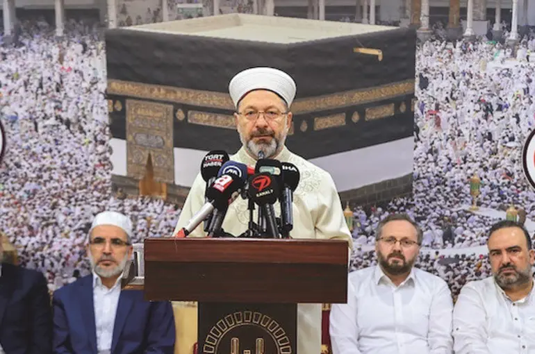 Diyanet İşleri Başkanı Ali Erbaş: Hac mevsimi boyunca 25 vatandaşımız vefat etti