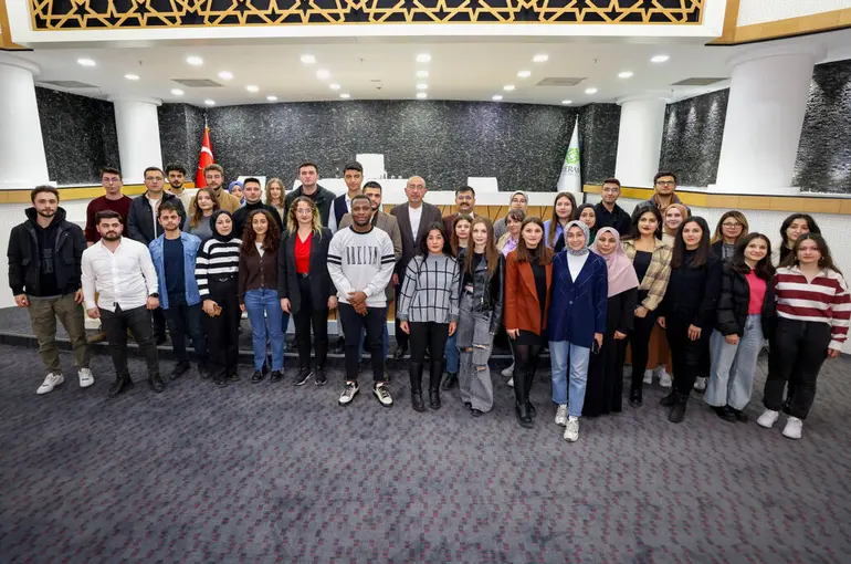 Geleceğin Kamu Yöneticileri Meram Belediyesi Meclisinde